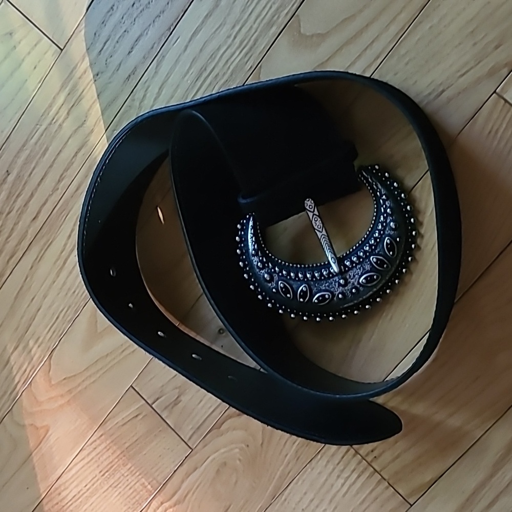 Sezane black belt 80